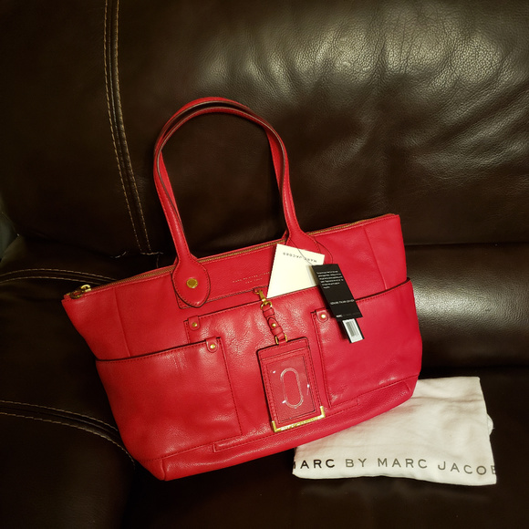 💟Host Pick💟 NWT Marc Jacob Pebble Leather Tote - Picture 6 of 8